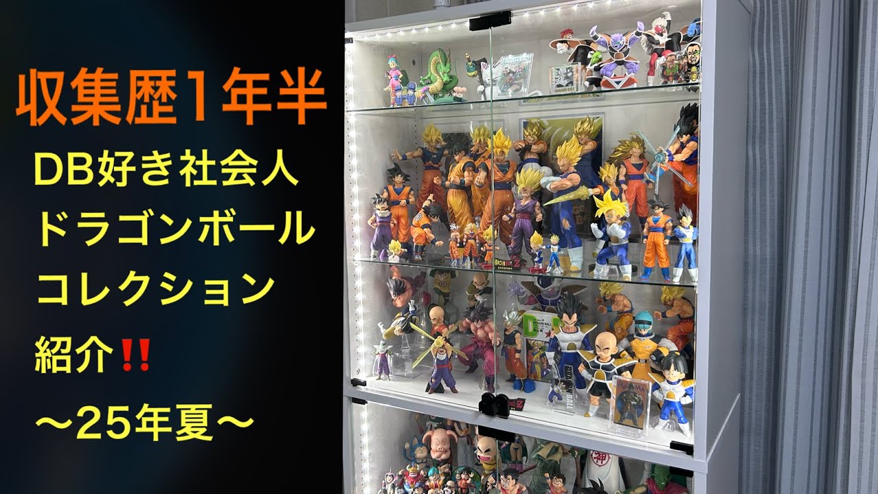 収集歴1年半　ドラゴンボールフィギュアコレクション！紹介します！2025年夏