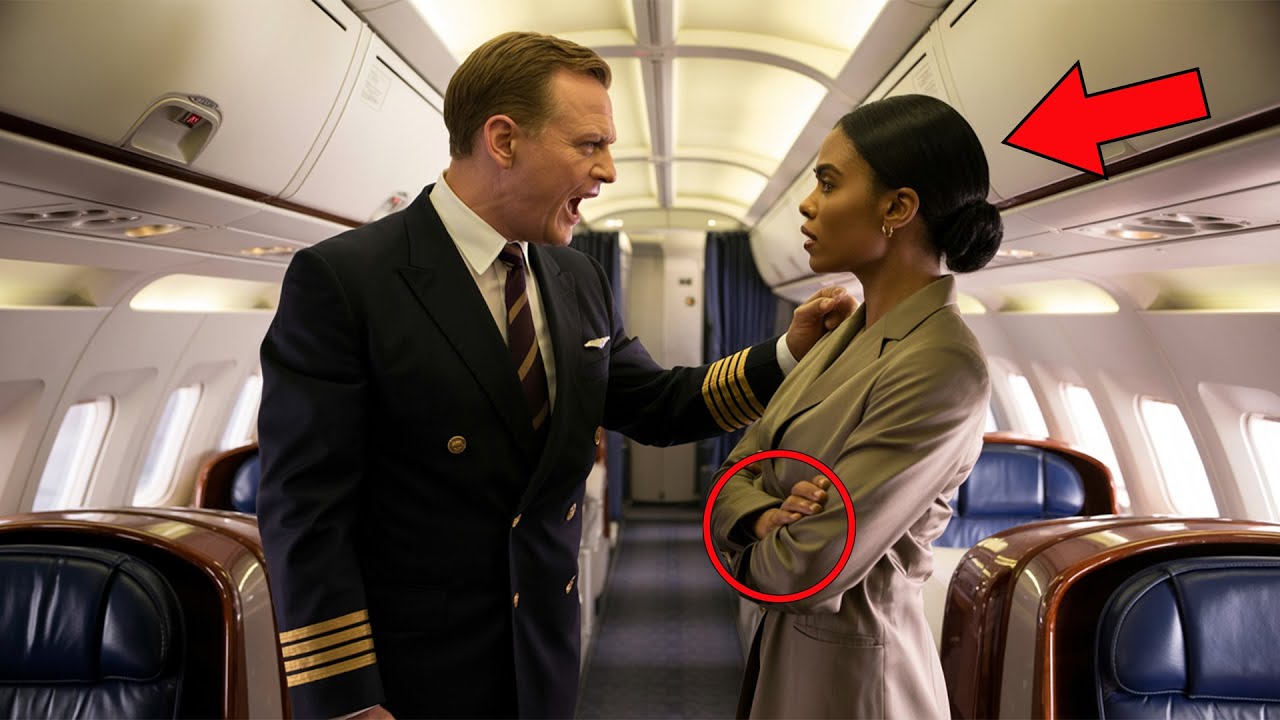 Pilot Refuses to Take Off Until Black Passenger Moves Seats — She Quietly Say You’ll Never Fly Again