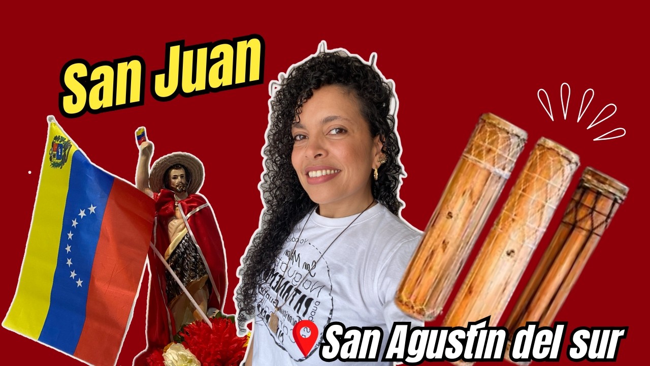 Tambores venezolanos 🇻🇪 | San Juan en San Agustín