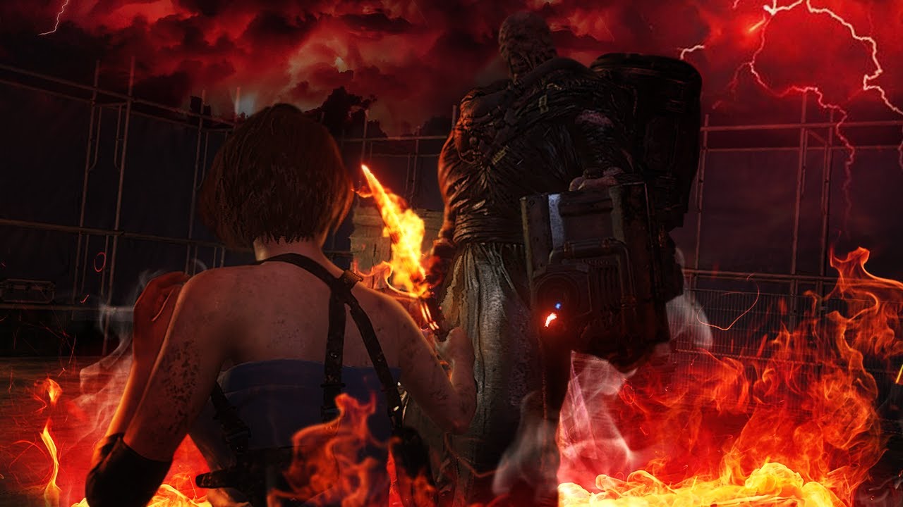 RE3 REMAKE MODO INFERNO SÓ NA FACA (EU JA DESISTI DISSO UMA VEZ, HOJE VAI!)