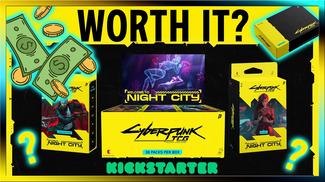 Не слишком ли высока цена на коллекционную карточную игру Cyberpunk?? 🤔