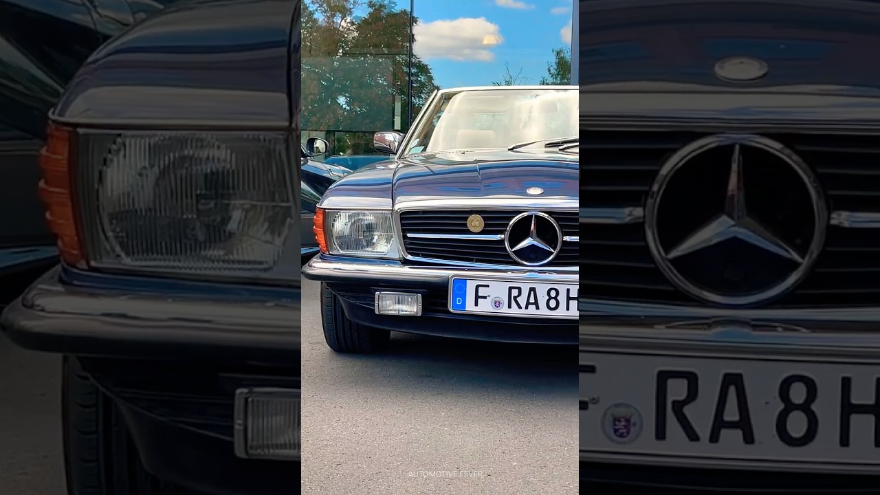 Mercedes-Benz SL-Class R107 #shorts #mercedesbenz #r107 #classic #luxurycars #mercedes #dash #roster
