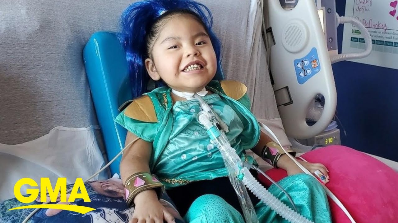 Little girl leaves hospital after 9 months of battling COVID-19