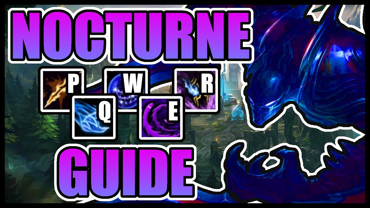 NOCTURNE Abilities in Under 4 Minutes [League of Legends]