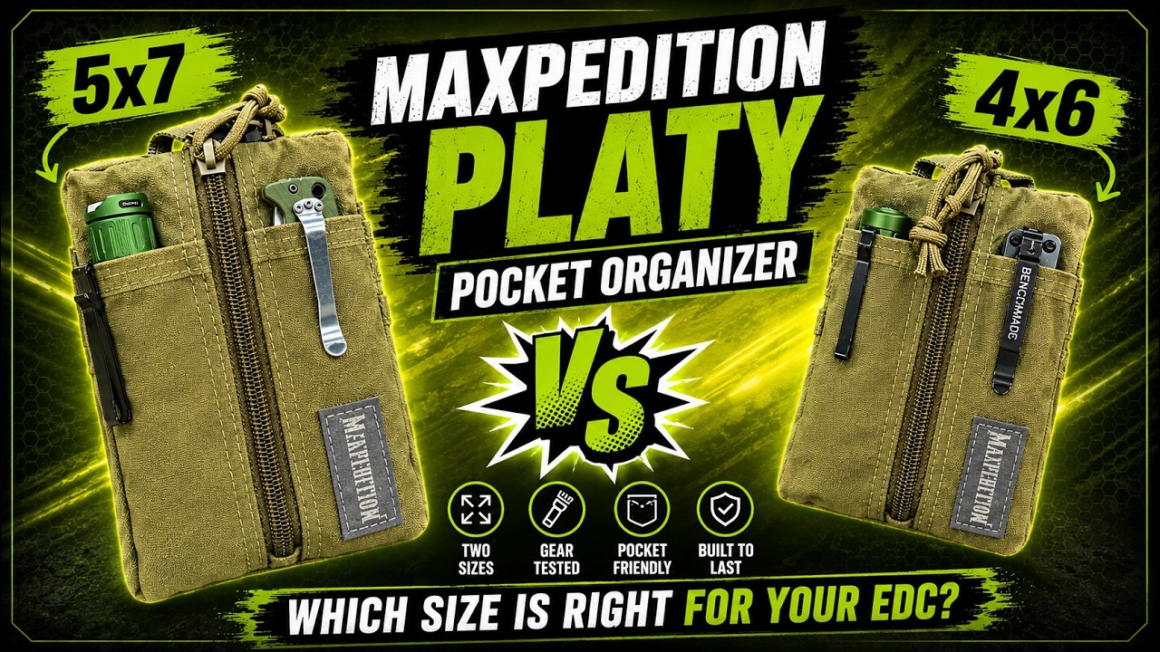 Pick the Right Maxpedition Platy Size | 4x6 vs 5x7 Head to Head