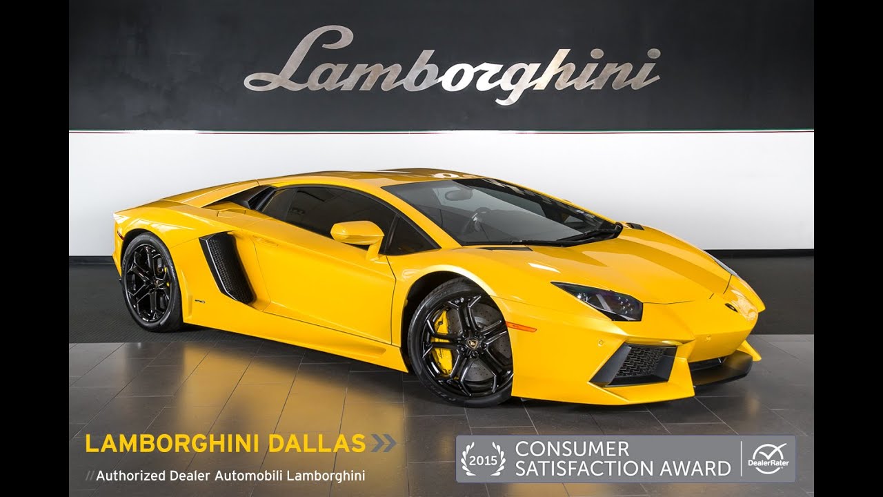 2012 Lamborghini Aventador LP 700-4 Giallo Orion LC342
