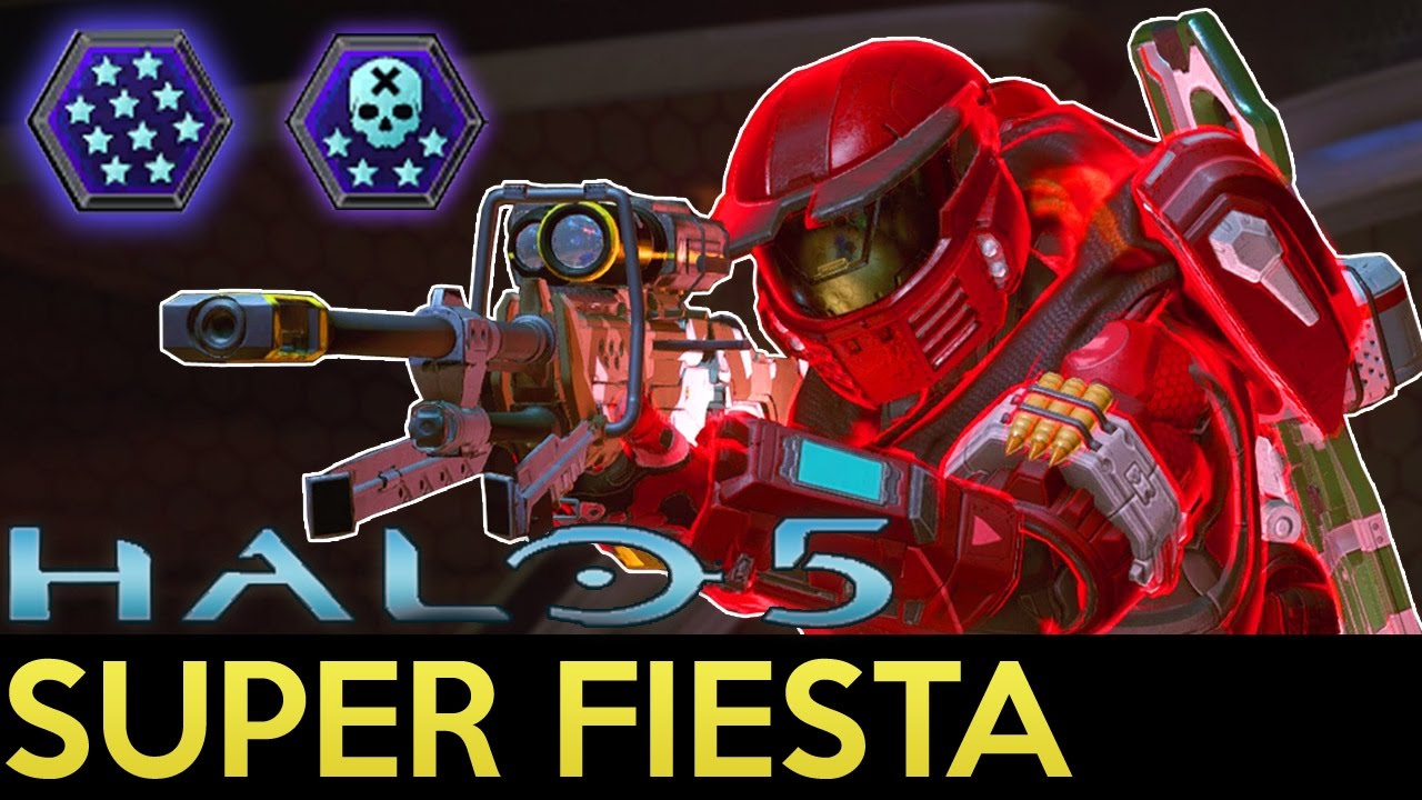 Halo 5: Guardians - 51-9 Super Fiesta Gameplay w/ Killionaire