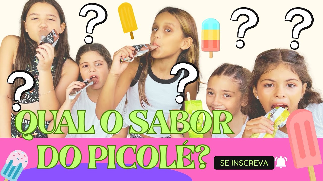 A TROPA DAS MINI DIVAS SE JUNTARAM PARA O DESAFIO DO PICOL&Eacute;! SER&Aacute; QUE ELAS V&Atilde;O ACERTAR?! TEVE TRETA!