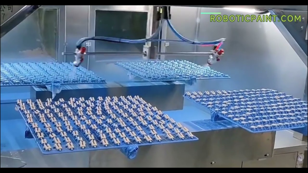 RPG Stainless Steel Five Axis Robotic Paint Booth
