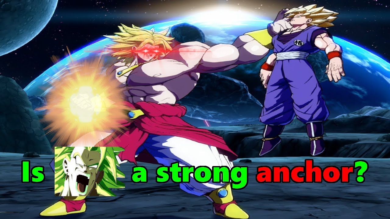 Anchors are for holding you down. [DBFZ]