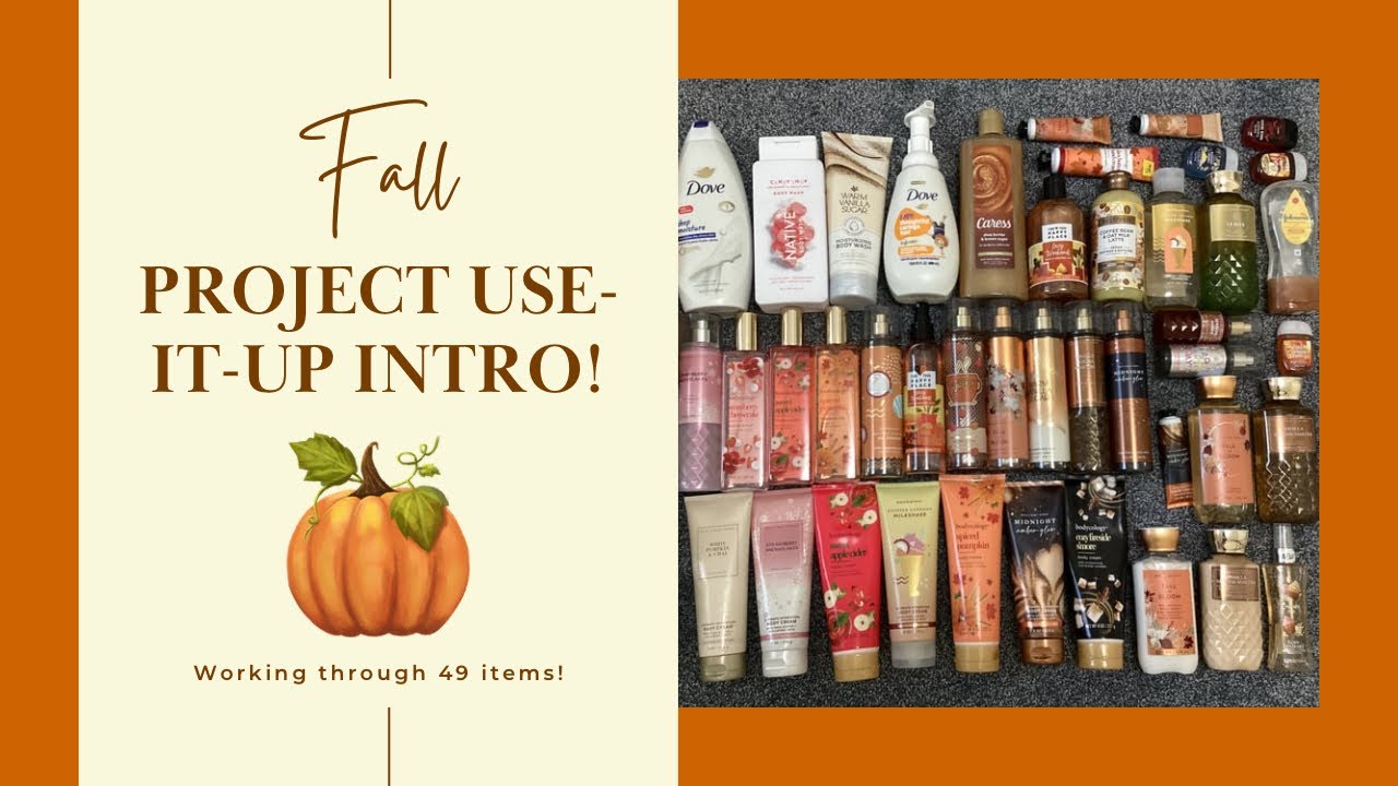 FALL PROJECT USE-IT-UP 2023 INTRO! | Working my way through 49 ITEMS this season!