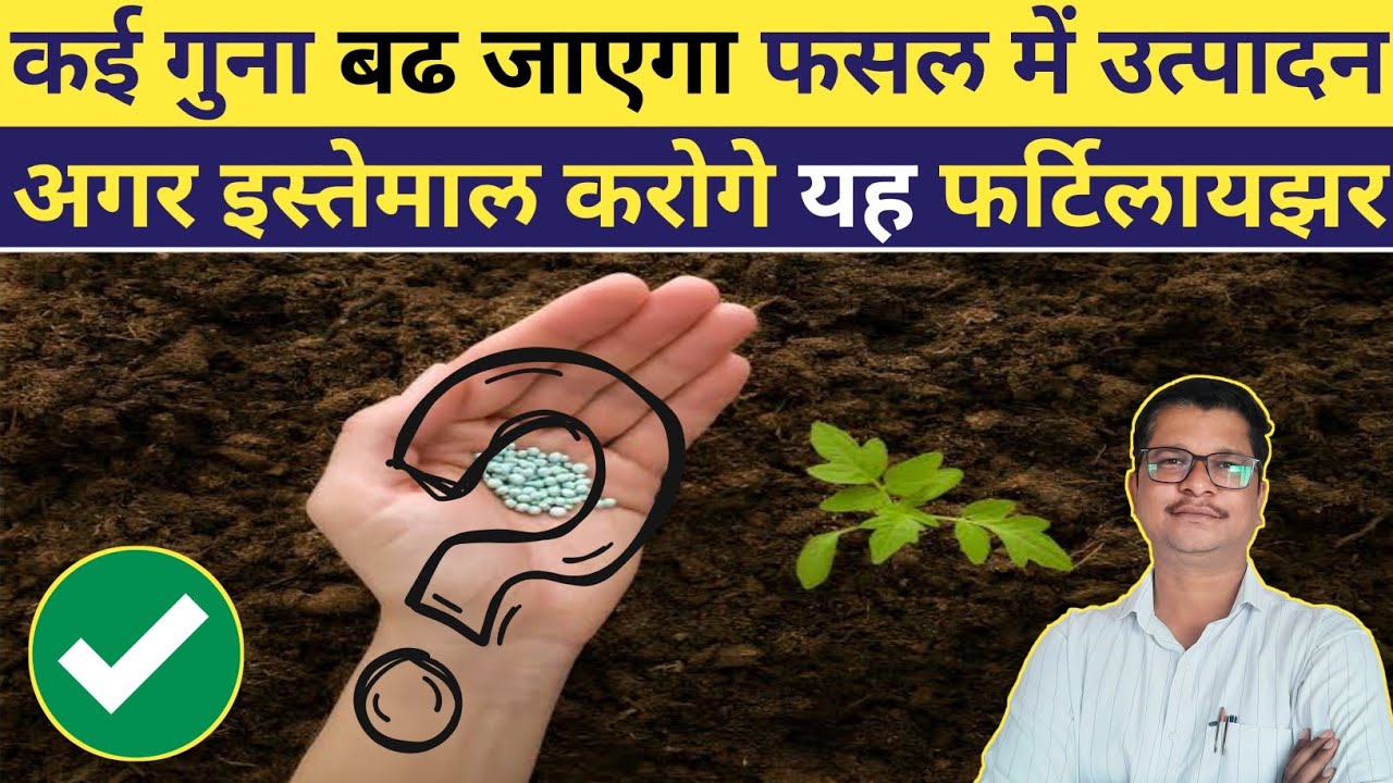 कई गुना बढ जाएगा फसल में उत्पादन अगर इस्तेमाल करोगे यह फर्टिलायझर । Fertilizer