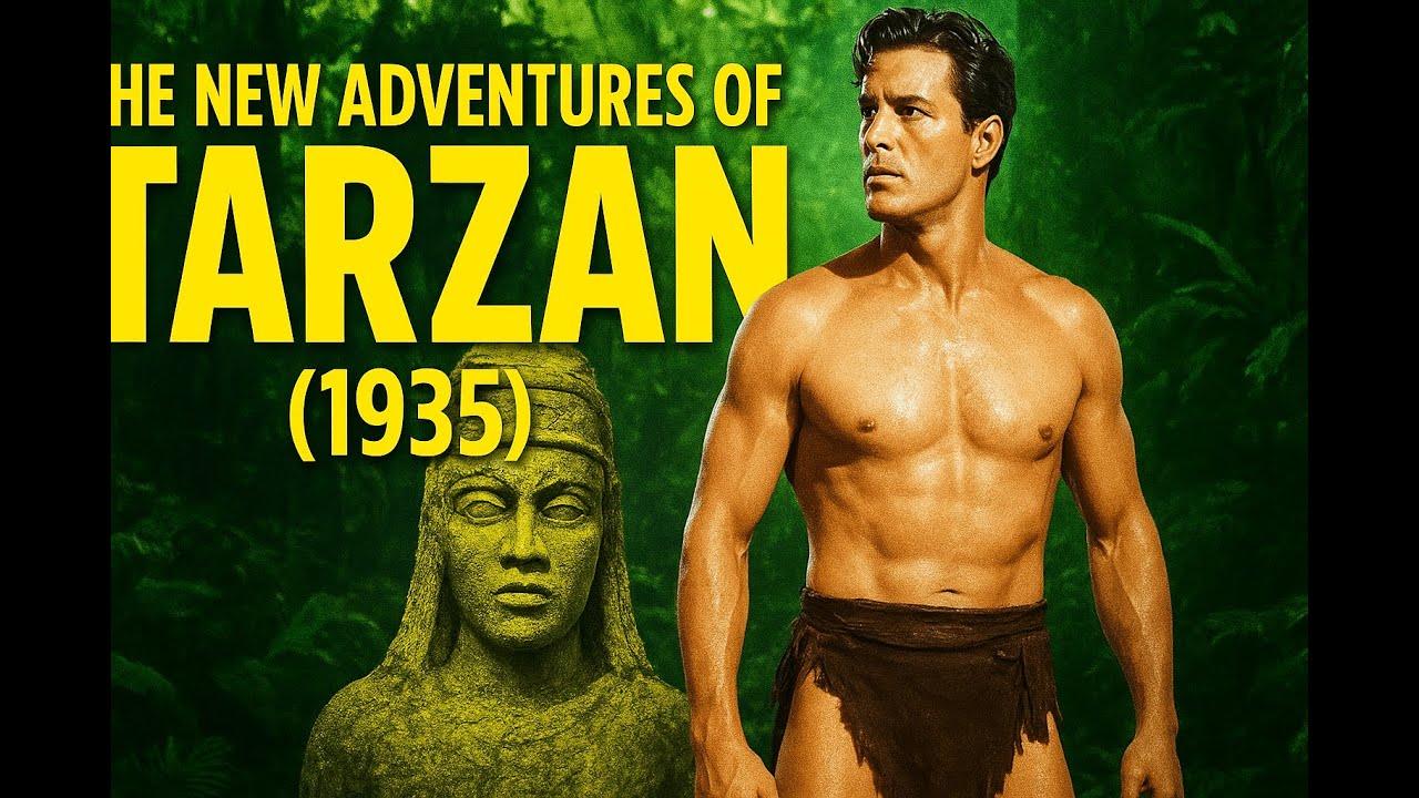 The New Adventures of Tarzan (1935) | Bruce Bennett Classic Serial 🌿 Jungle Adventure