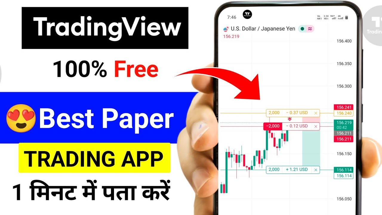 Best Paper Trading Mobile App 2026 | Paper trading app Free trading view 