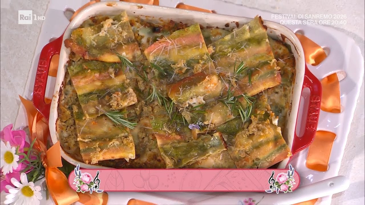 Lasagne colorate - È sempre mezzogiorno 27/02/2026