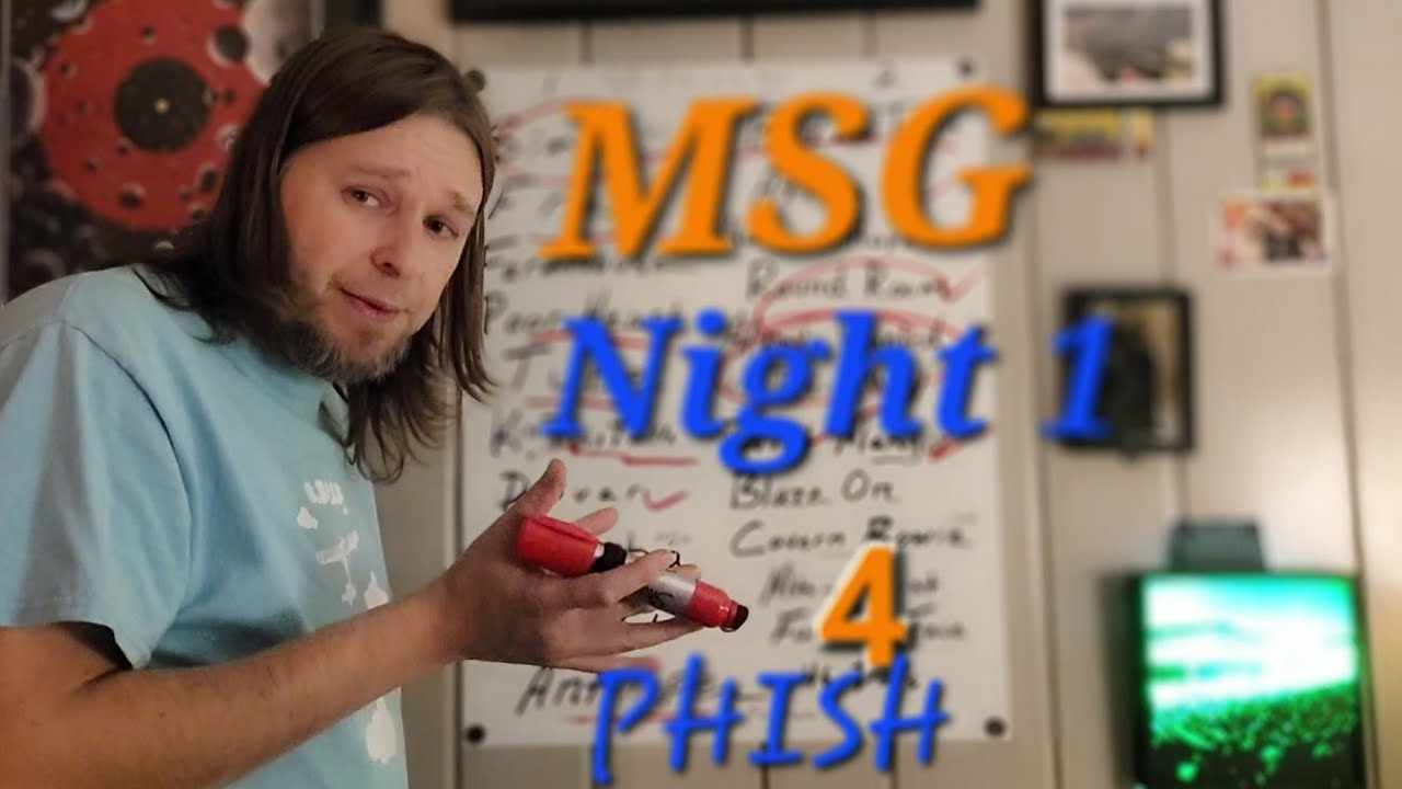 Обзор первого вечера Phish MSG NYC