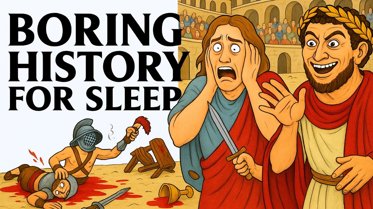 What It Was Like to Be a Colosseum Spectator in Ancient Rome | Boring History For Sleep
