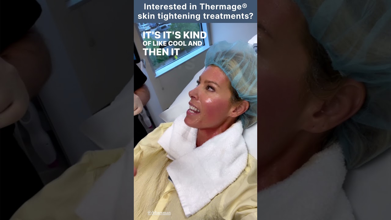 Skin Tightening Treatment Demo with Thermage