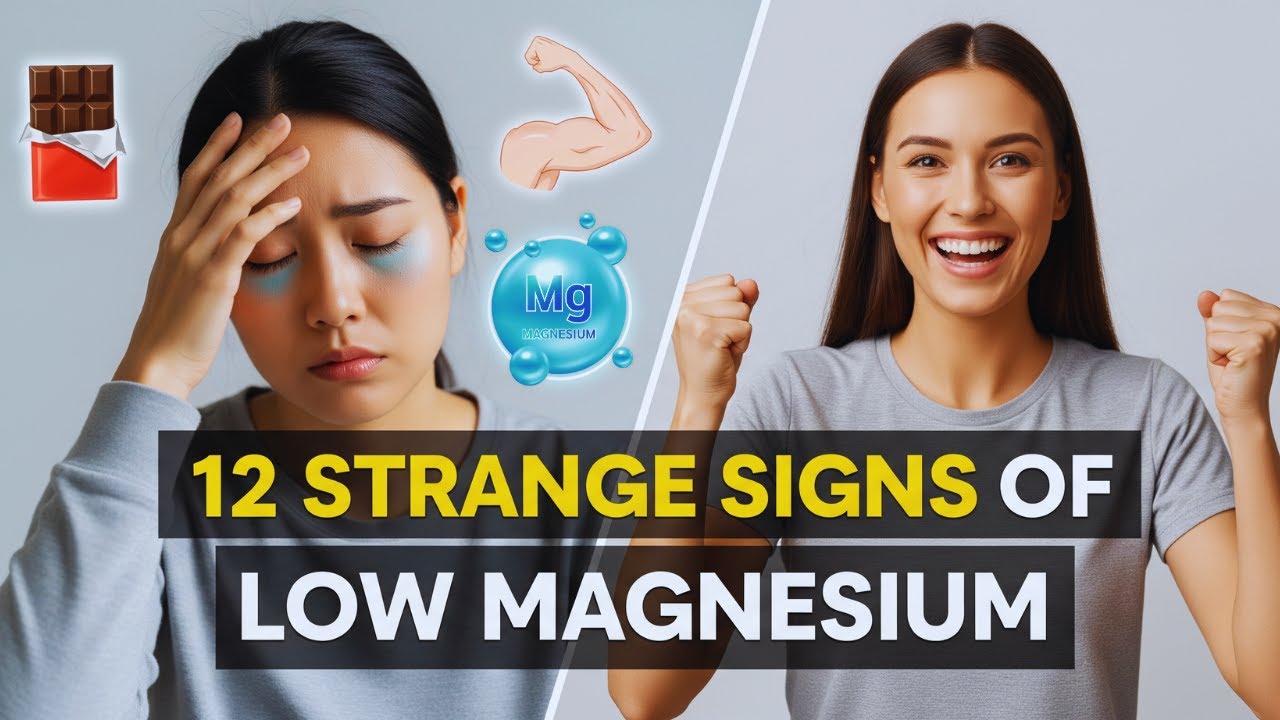 12 Strange Signs Your Body NEEDS More Magnesium!
