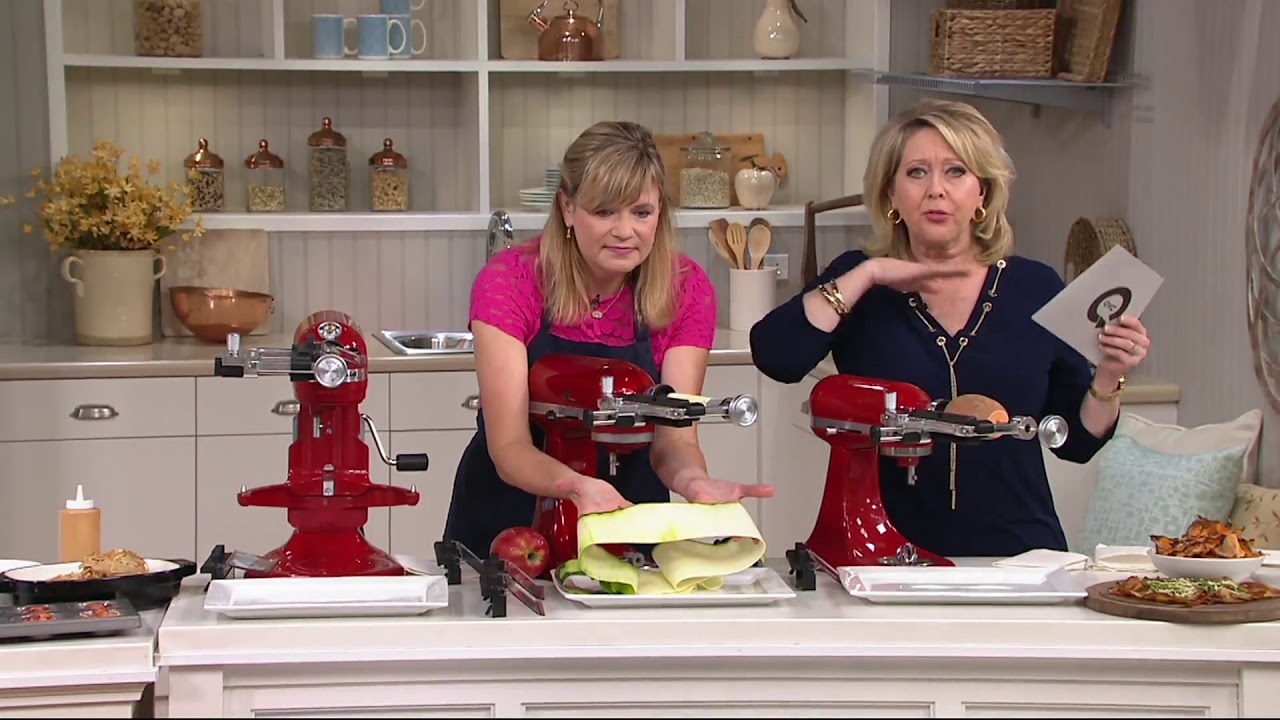 KitchenAid Sheet Cutter Stand Mixer Attachment on QVC
