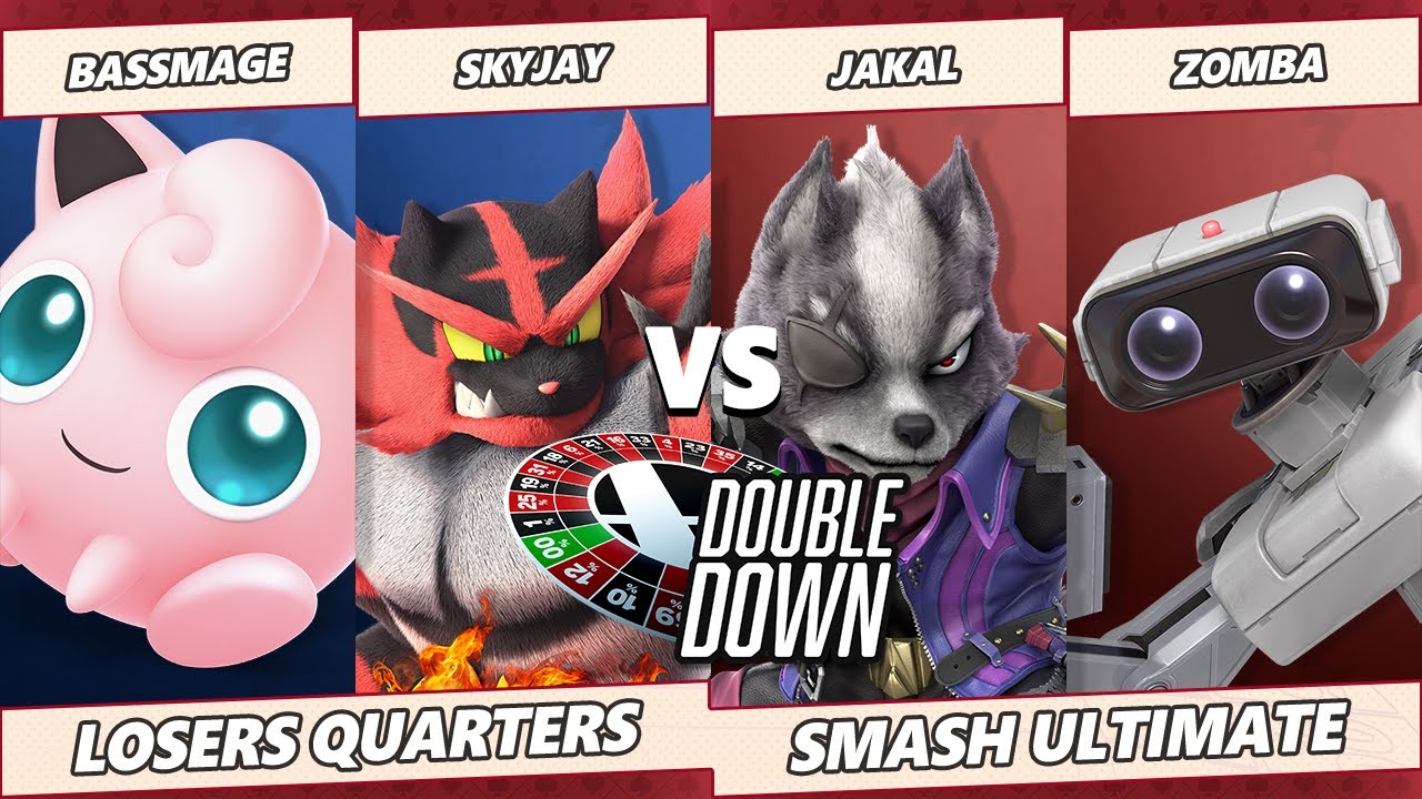 Double Down 2022 Losers Quarters - BassMage & SkyJay Vs. Jakal & Zomba - SSBU Smash Ultimate