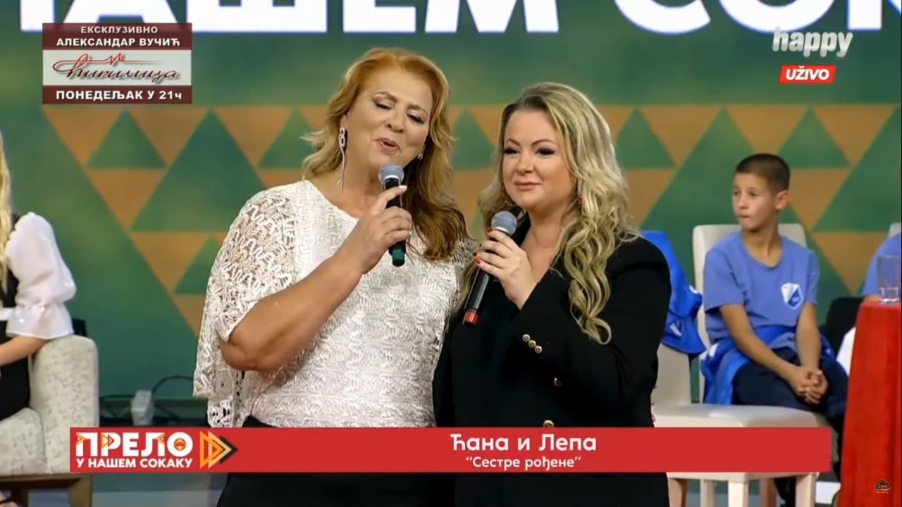 Lepa Djordjevic ft. Cana - Sestre rodjene - PUNS | TV Happy 28.10.2023.