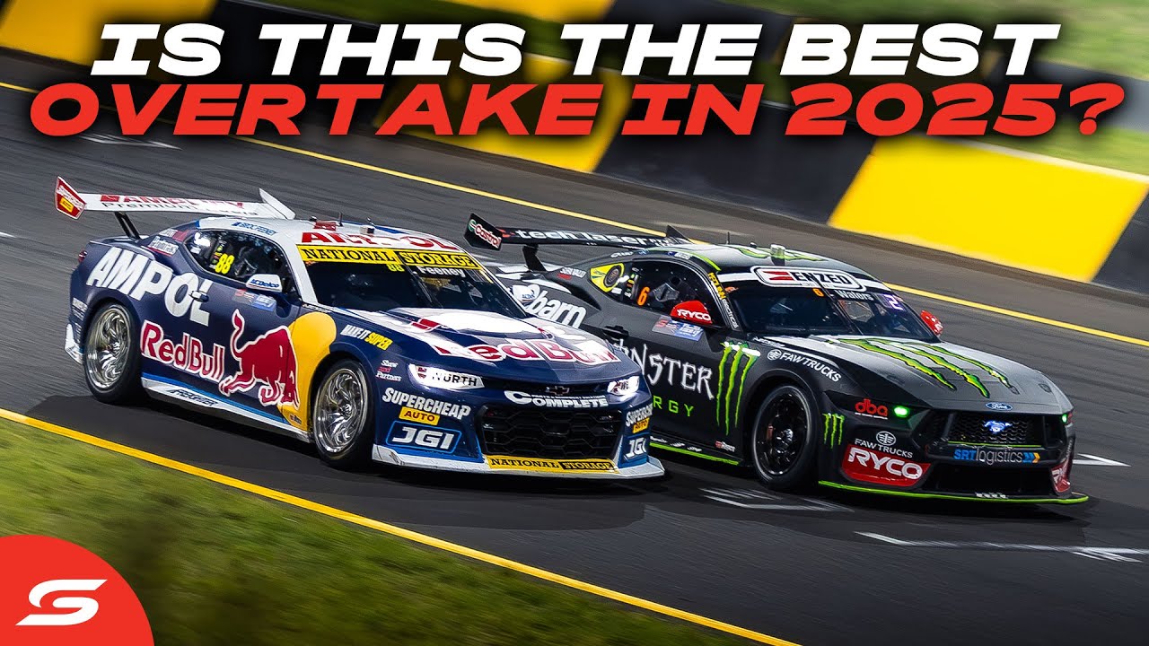 Top 10 Overtakes In 2025 | Repco Supercars Championship