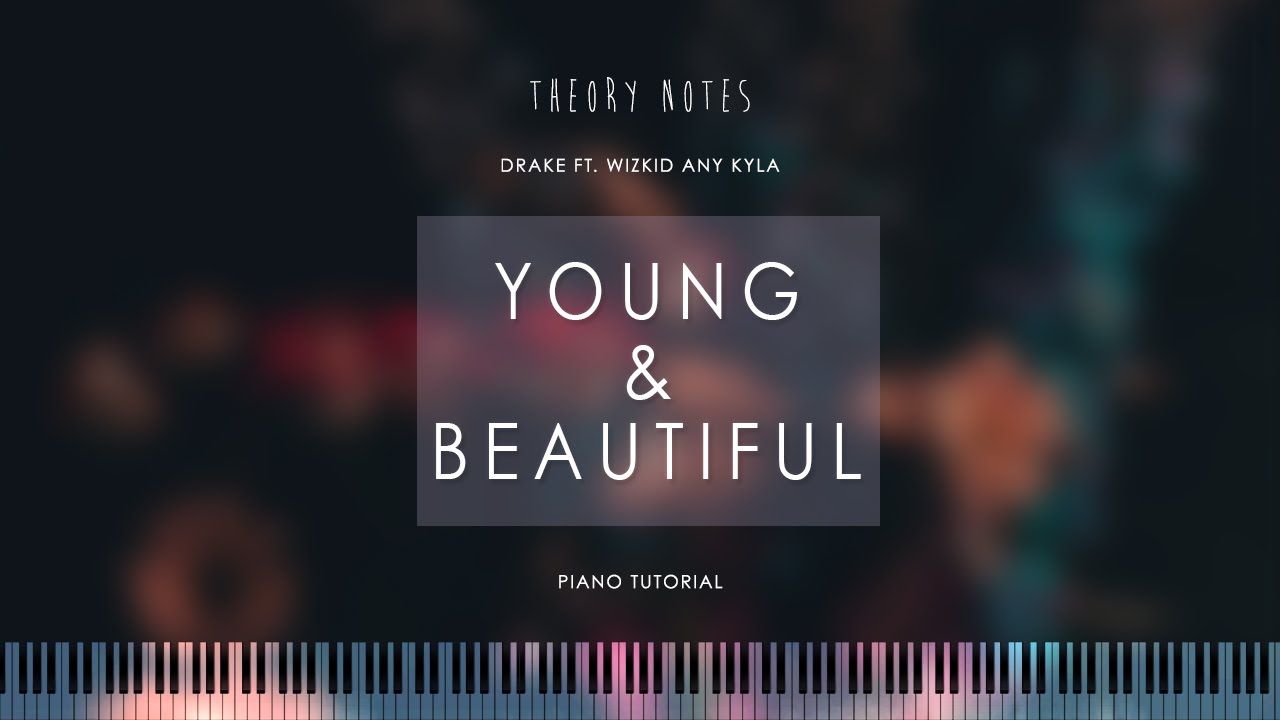 How to Play Lana Del Rey - Young & Beautiful | Theory Notes Piano Tutorial