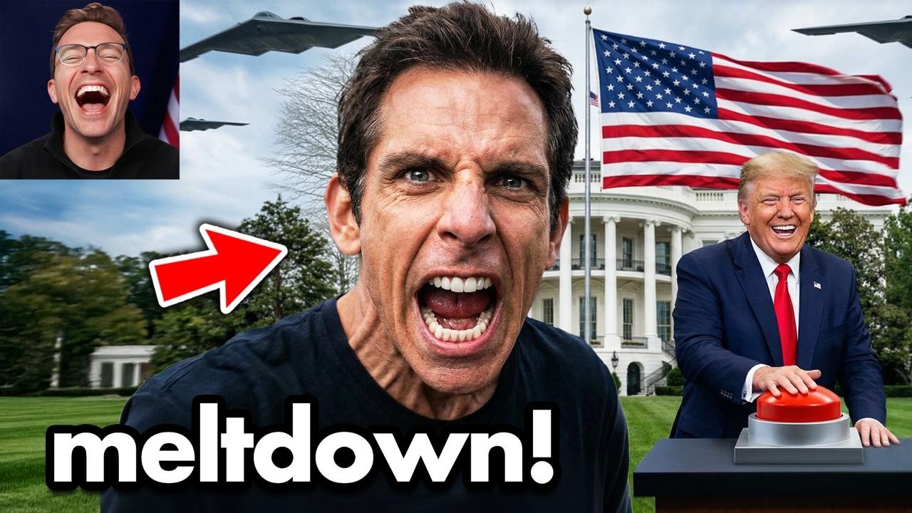 Ben Stiller Throws Hysterical Public Fit at White House Meme