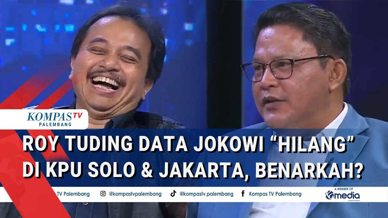 Debat Roy Suryo & Kuasa Hukum Jokowi soal Data Jokowi Dituding 