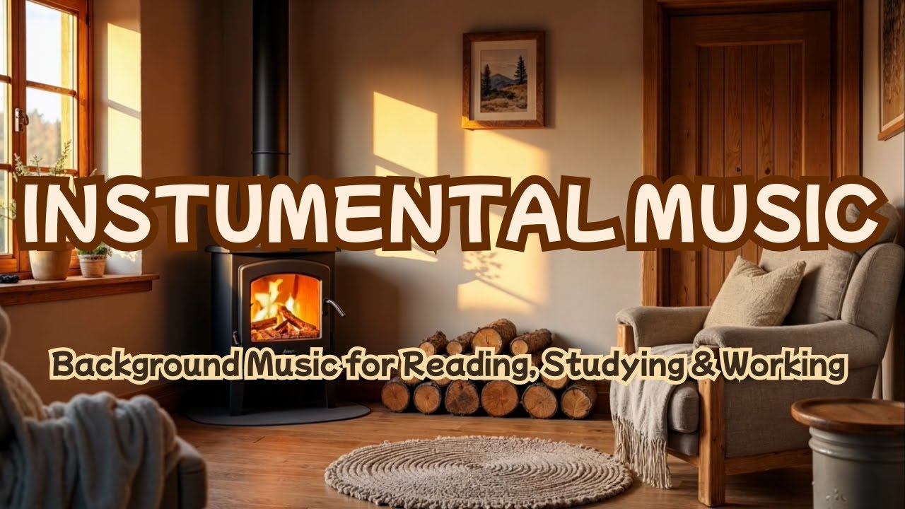 Cozy Piano & Violin Music by the Fireplace 🔥🎻 | Relaxing Instrumental for Autumn & Winter Evenings