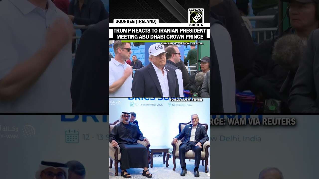 Трамп отреагировал на встречу наследного принца Абу-Даби с Пезешкианом на полях саммита БРИКС 2026
