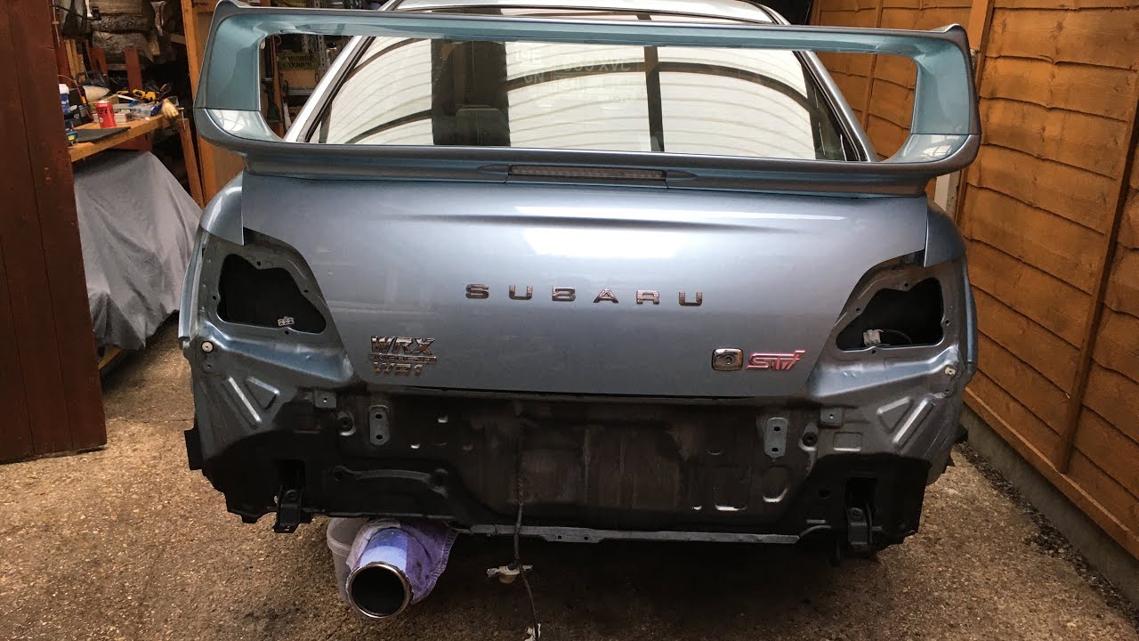 Subaru WR1 STi 2004 Rear bumper removal - tips for this easy task