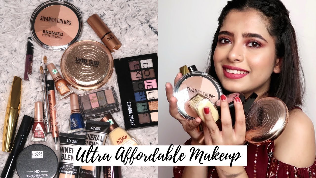 Ultra Affordable Makeup Haul India ₹120 to ₹500 | Anindita Chakravarty