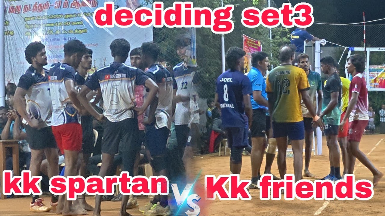 KK SPARTAN 🆚 KK FRIENDS ❗ DECIDING SET3 ❗