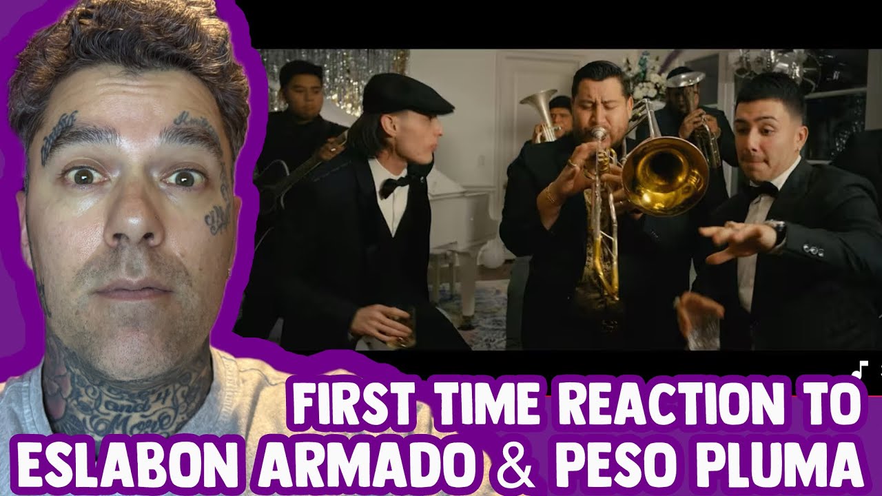Rapper FIRST TIME REACTION to ESLABON ARMADO ft. PESO PLUMA “Ella Baila Sola” (Official Video)