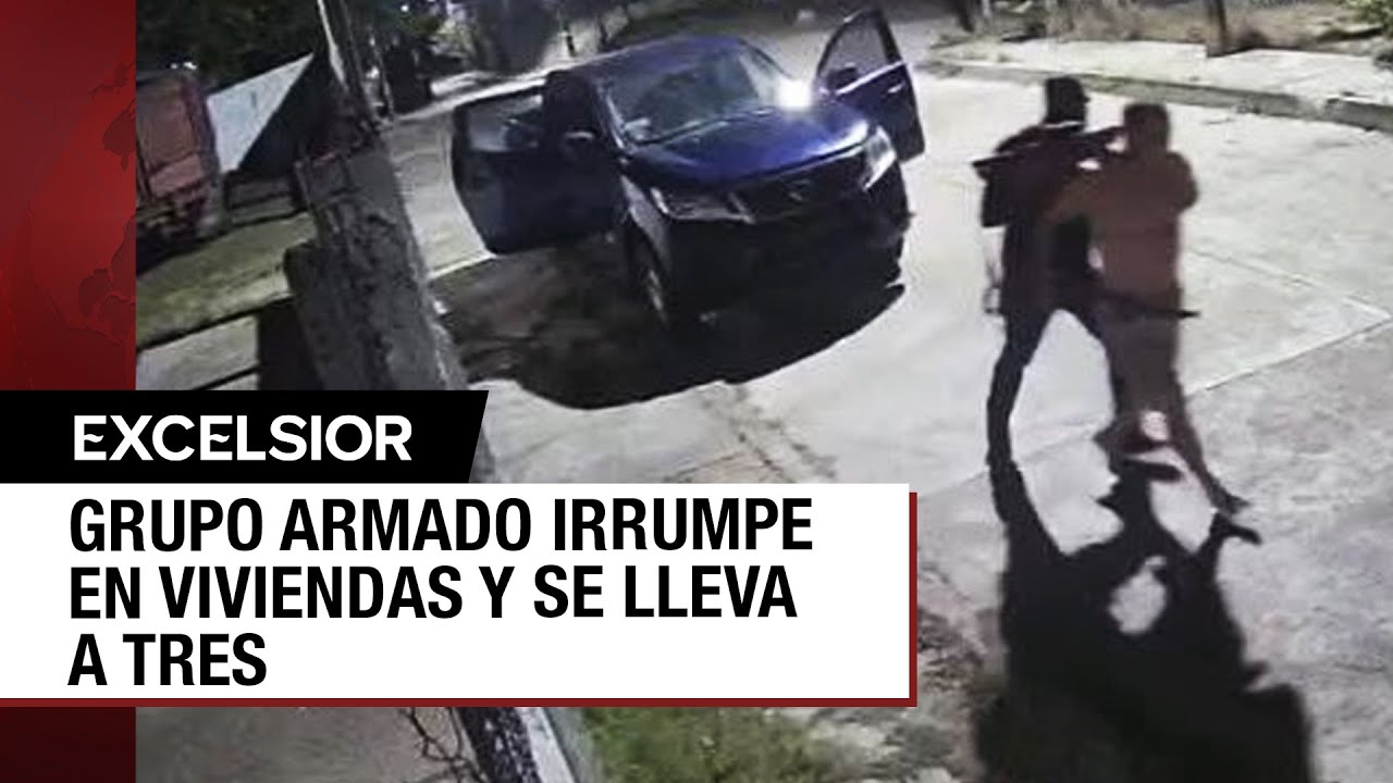 Comando levanta a tres personas en distintos lugares de Chinameca, Veracruz