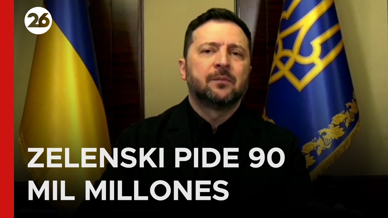 🇺🇦 PRÉSTAMOS DE LA UE | El mandatario ucraniano exige ayuda financiera de 90.000 millones de euros