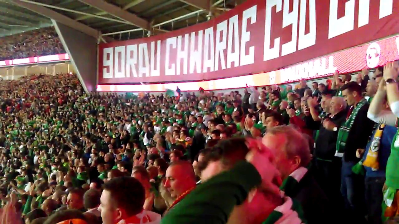 Hen Wlad Fy Nhadau   Welsh National Anthem Wales v Rep of Ireland 9 Oct 2017