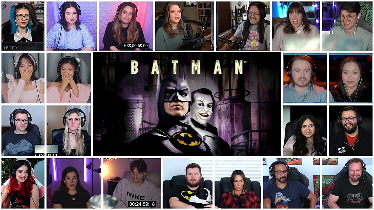[FULL] Batman (1989) Reaction Mashup