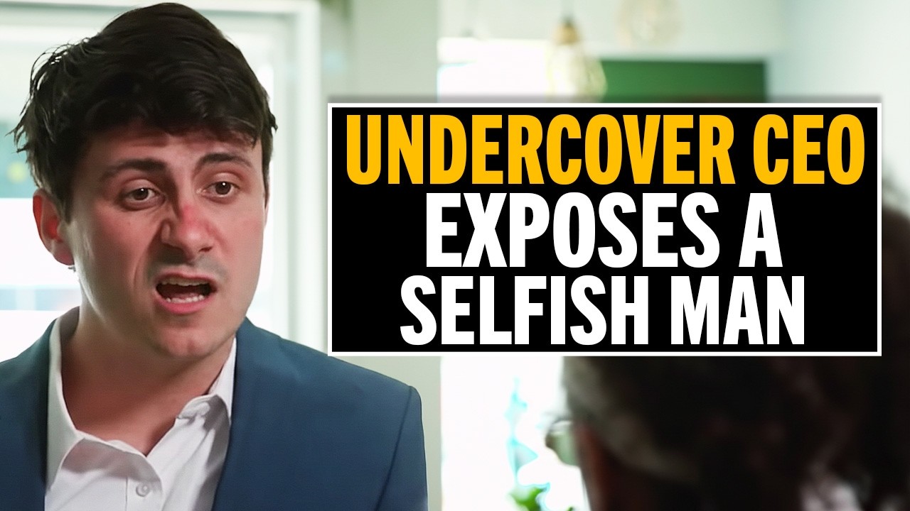 Undercover CEO Exposes a Selfish Man Who Turns on His Own Friends