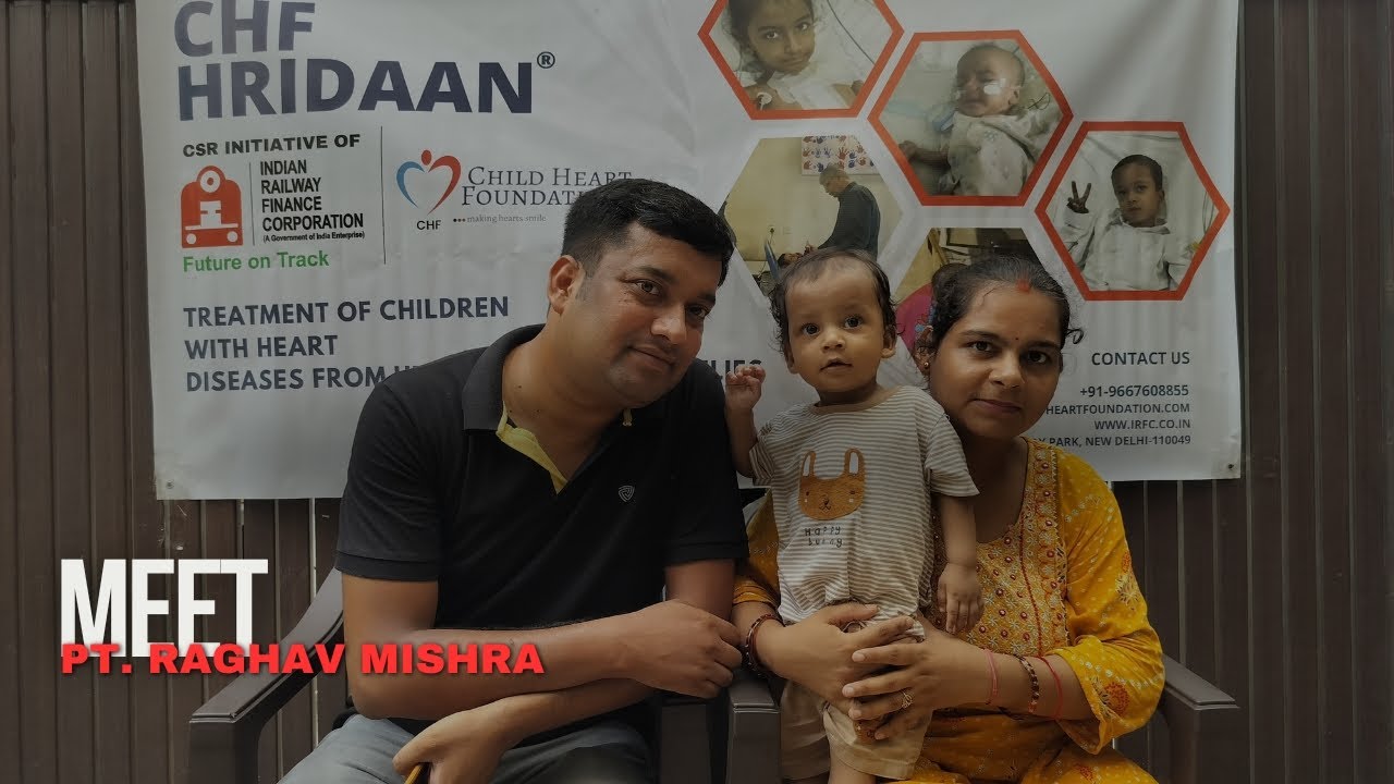 Pt. Raghav Mishra - 10 months Baby