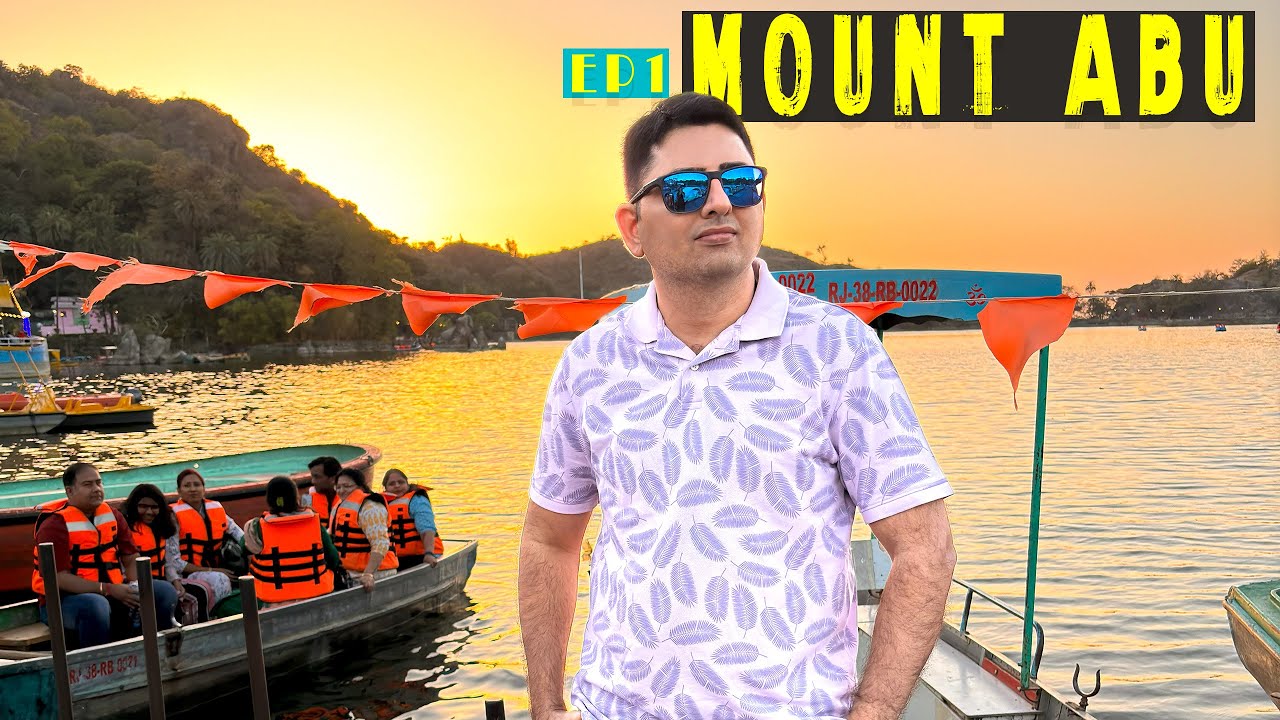MOUNT ABU DAY 1 | NAKKI LAKE | NATHDWARA TO MOUNT ABU BY 🚗 |ALARK SONI | GUJJU FAMILY VLOG