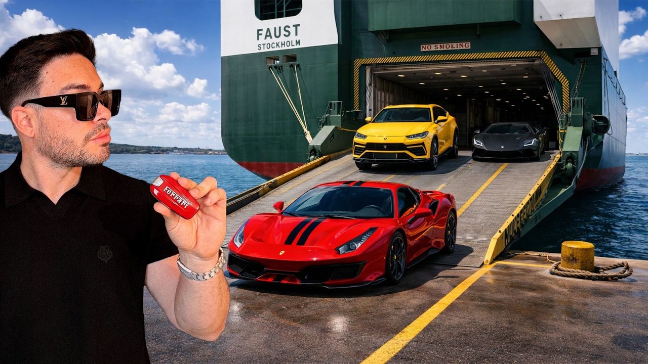 LLEGAN MIS COCHES A ESPA&Ntilde;A!