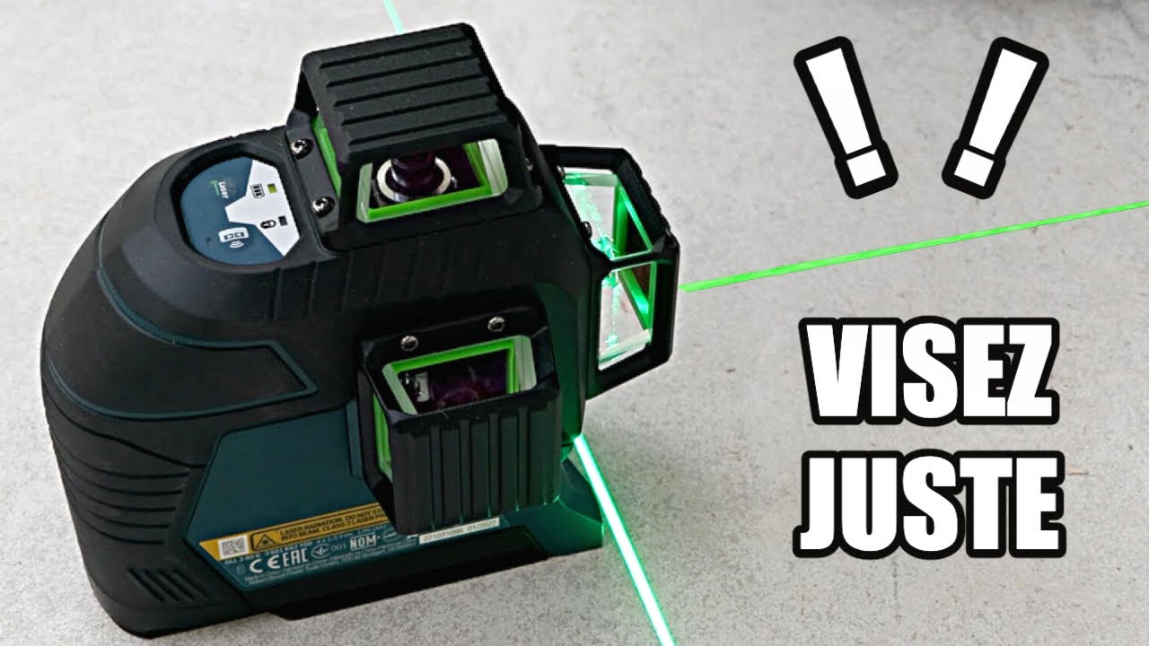 NIVEAU LASER 3 LIGNES - GLL 3-80 G BOSCH - La pause café de BichonTV