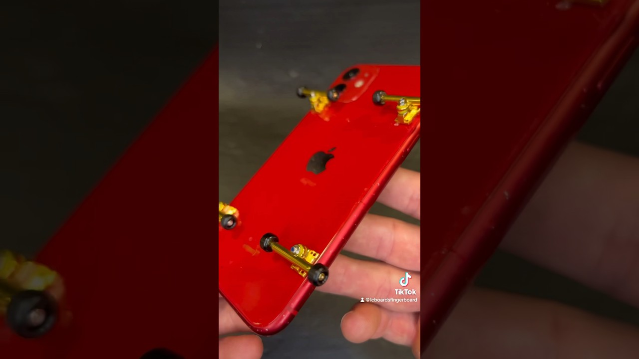 DIY IPHONE FINGERBOARD          