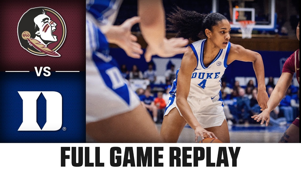 Florida State vs. Duke Full Game Replay | 2025-26 ACC Women's Basketball