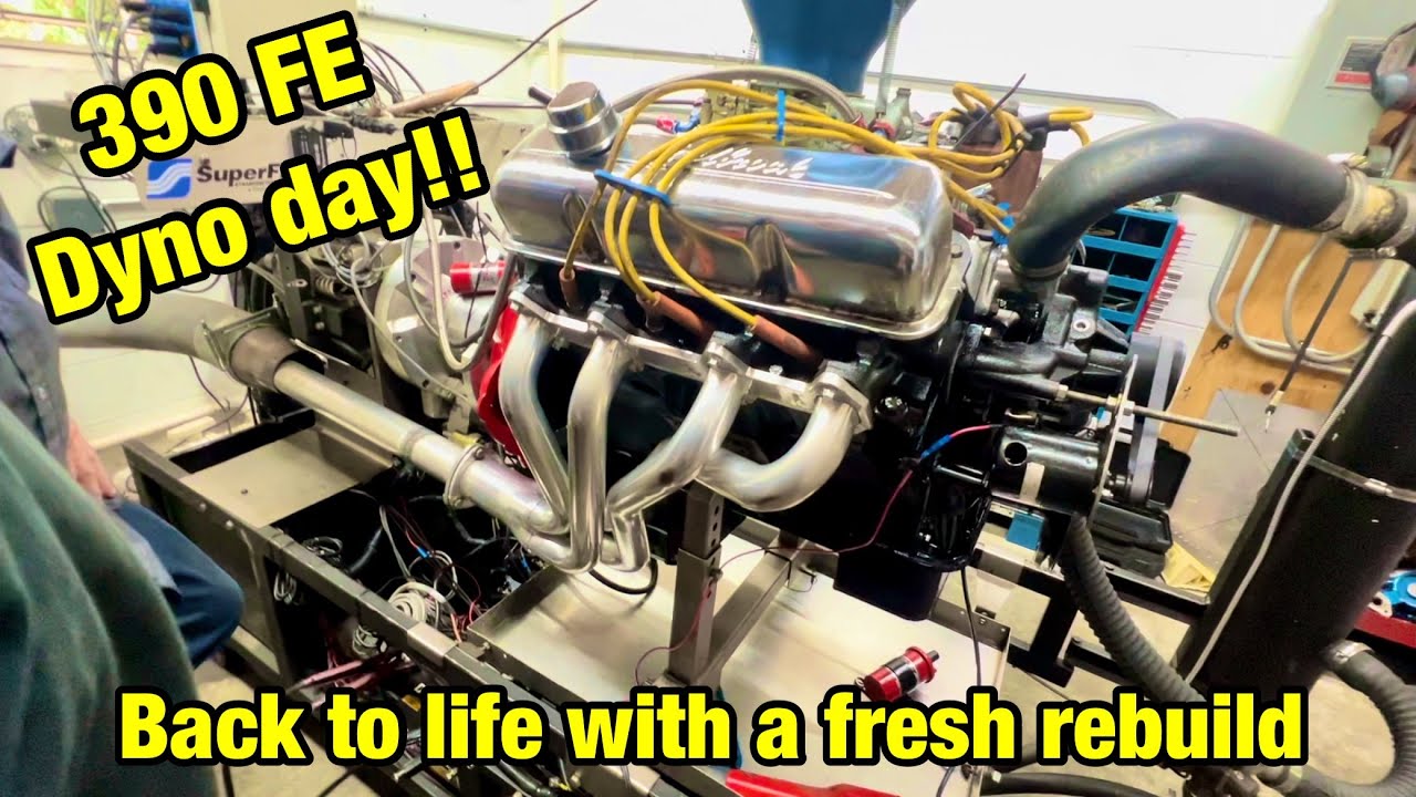 Ford FE 390 dyno day