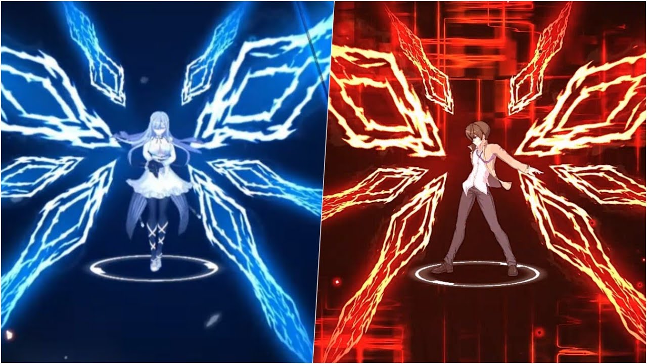 [COUNTER:SIDE] 스완&육익 스킬비교 / Swan & Six wing Skill Comparison