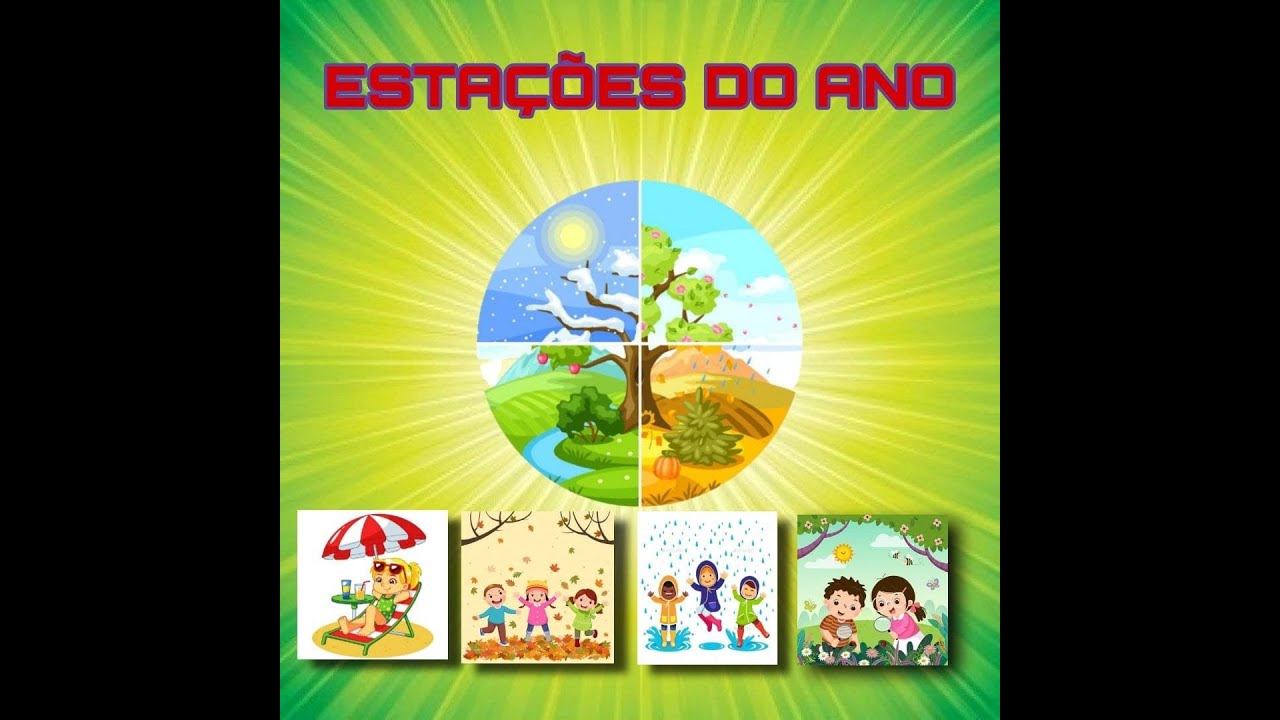 ESTA&Ccedil;&Otilde;ES DO ANO: primavera,ver&atilde;o, outono e inverno #tempo #clima